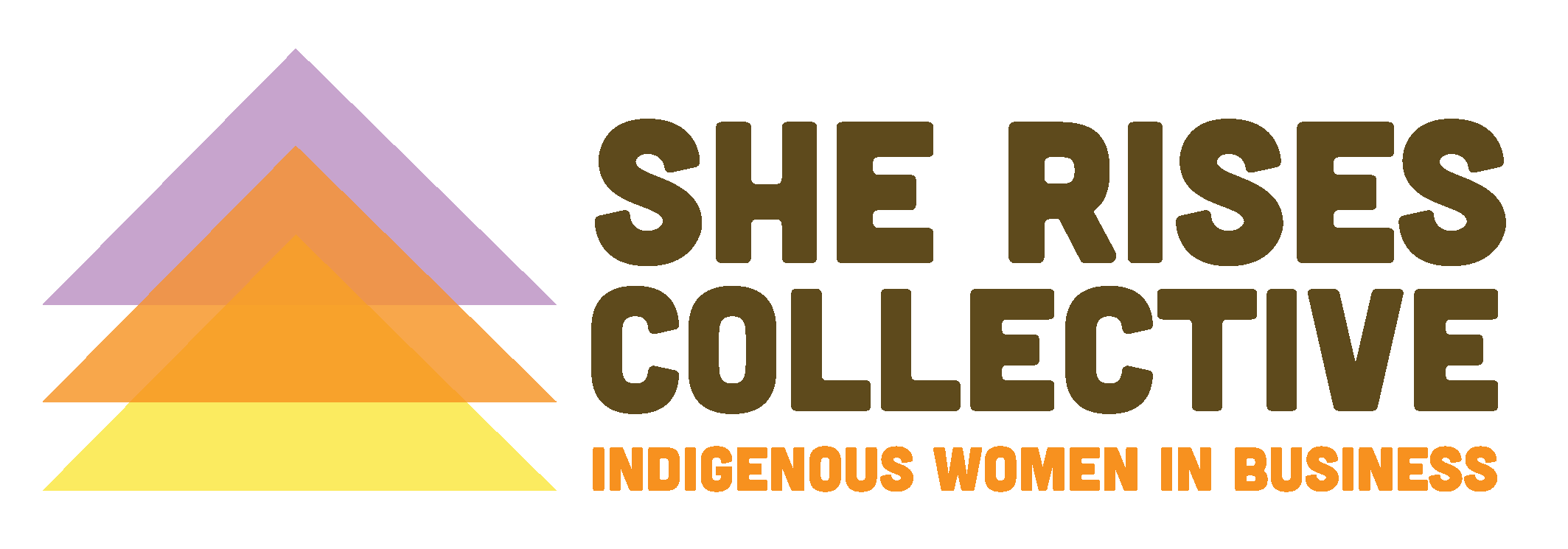 She Rises Collective banner logo